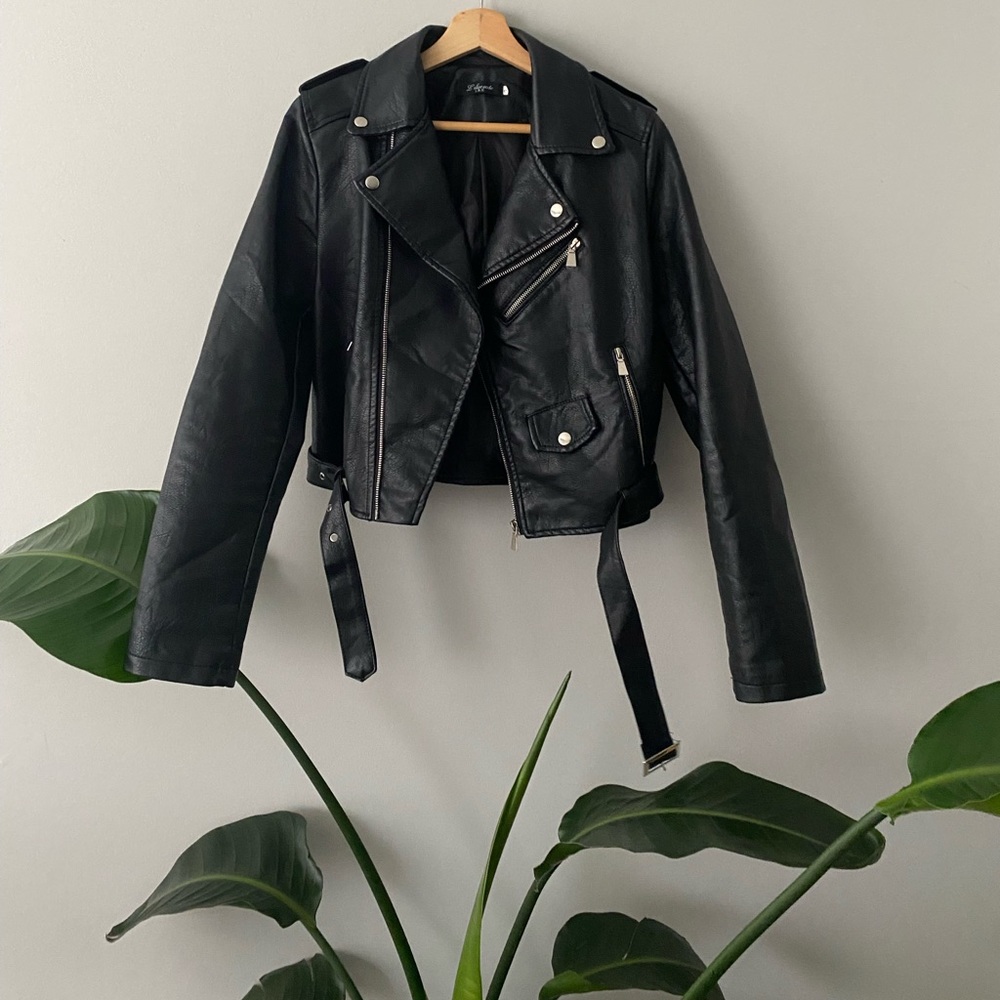 Nastygal Faux Leather Jacket